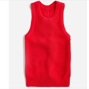 J. Crew Cotton-Blend Cross-back Tank Top